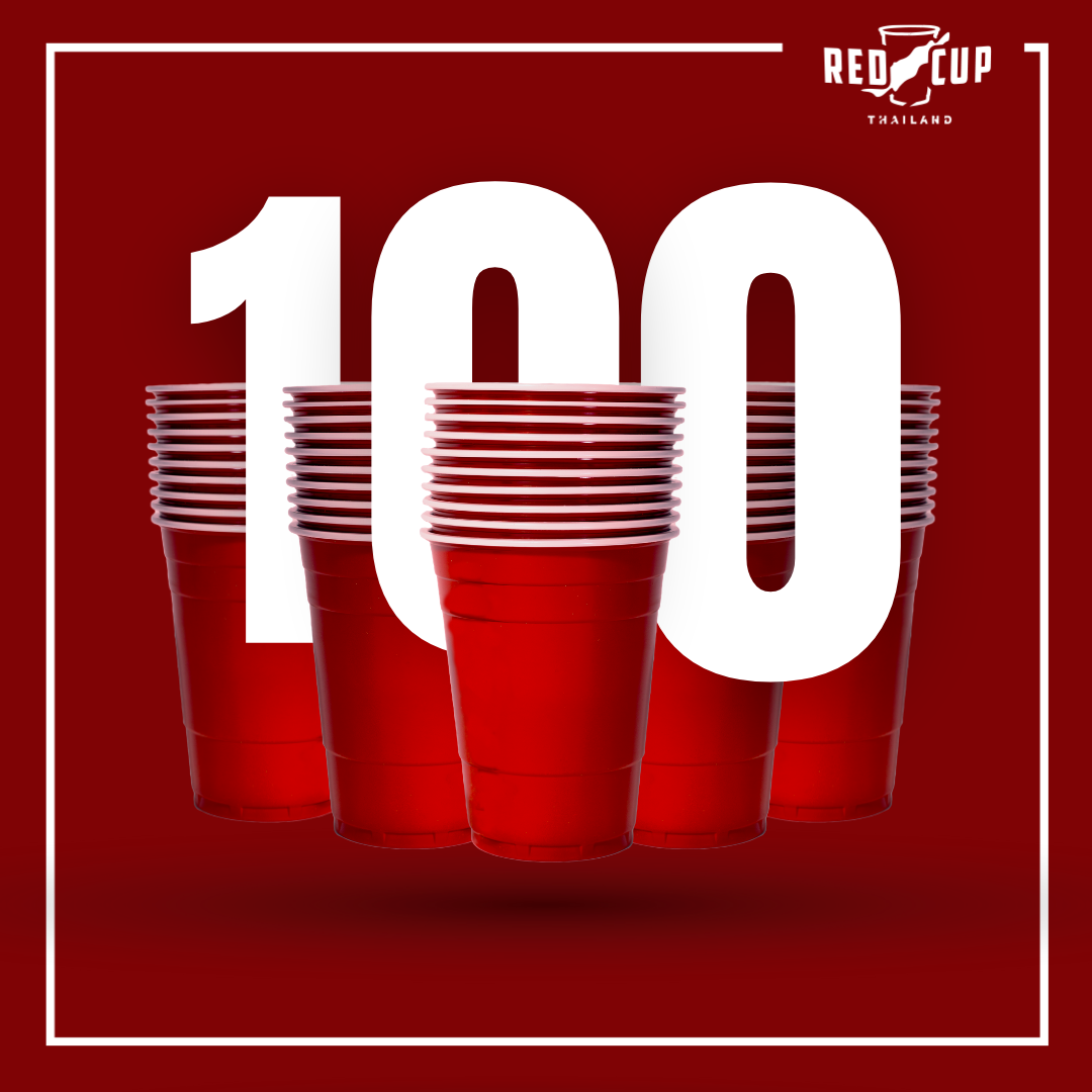  Red Cups เรดคัพ | แก้วปาร์ตี้สีแดง